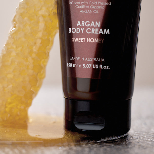 Sweet Honey Argan Body Cream with Pentavitin