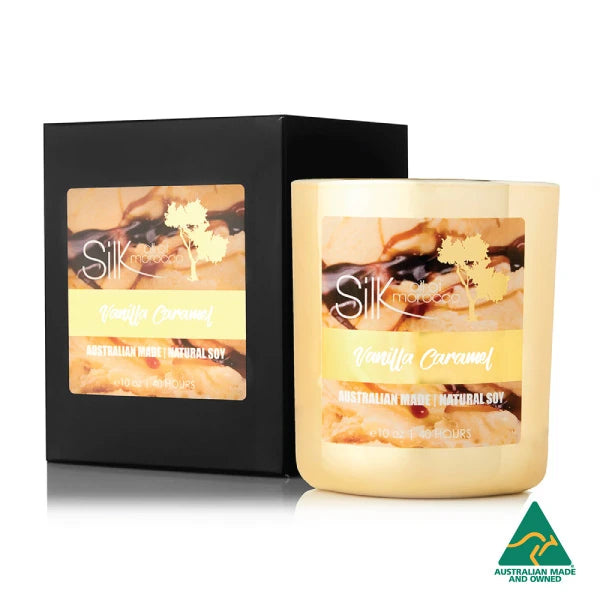 Vanilla Caramel Natural Soy Candle