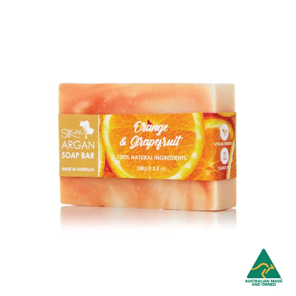 Orange & Grapefruit Argan Soap Bar