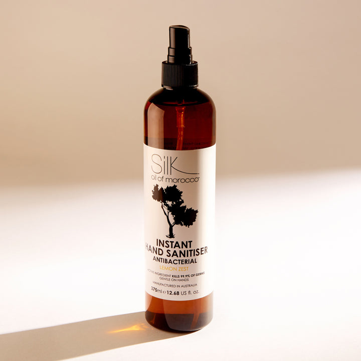 Lemon Zest Antibacterial Hand Sanitiser Spray (Kills 99.9% of Germs)