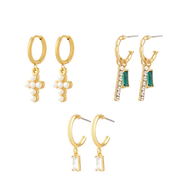 Celestial Earrings Trio