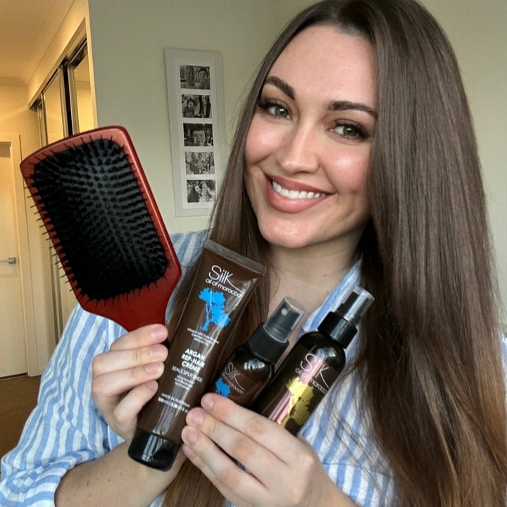 Argan Infused Paddle Brush