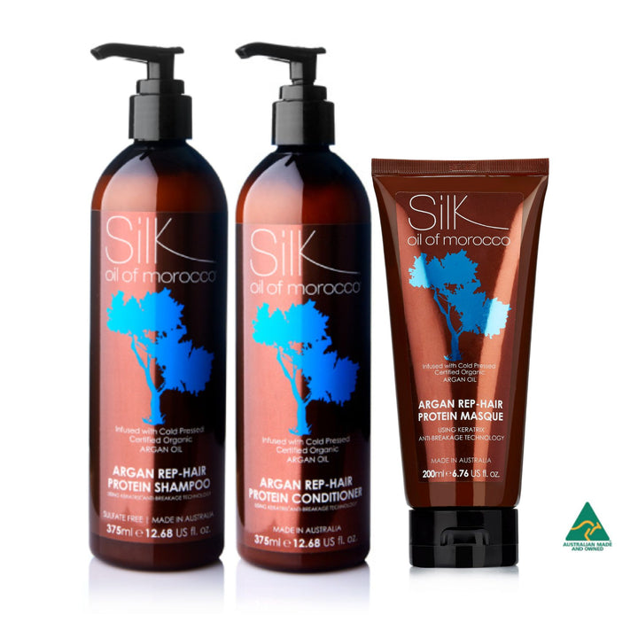 Protein Repairing 3 Step Hair Routine