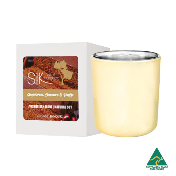 Gingerbread Cinnamon & Vanilla Natural Soy Candle