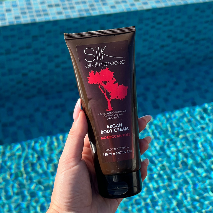 Moroccan Rose Argan Body Cream with Pentavitin