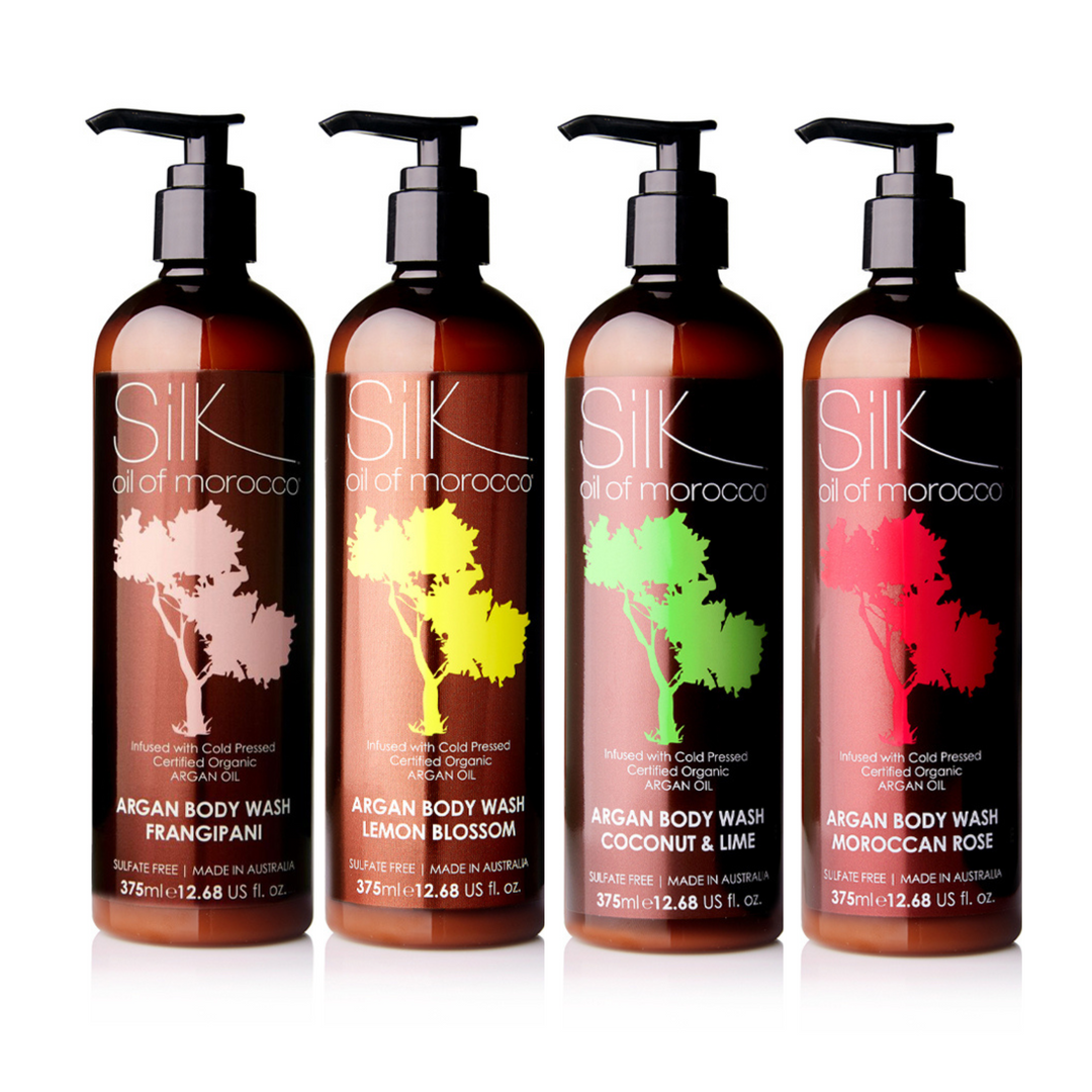 Living Luxury Argan Oil Body Wash Collection