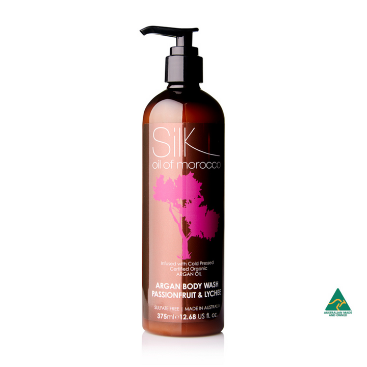 Passionfruit & Lychee Argan Body Wash
