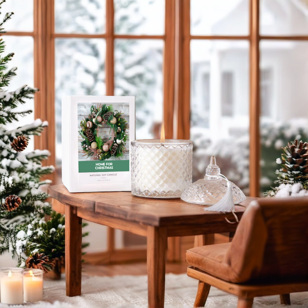 Home for Christmas Candle