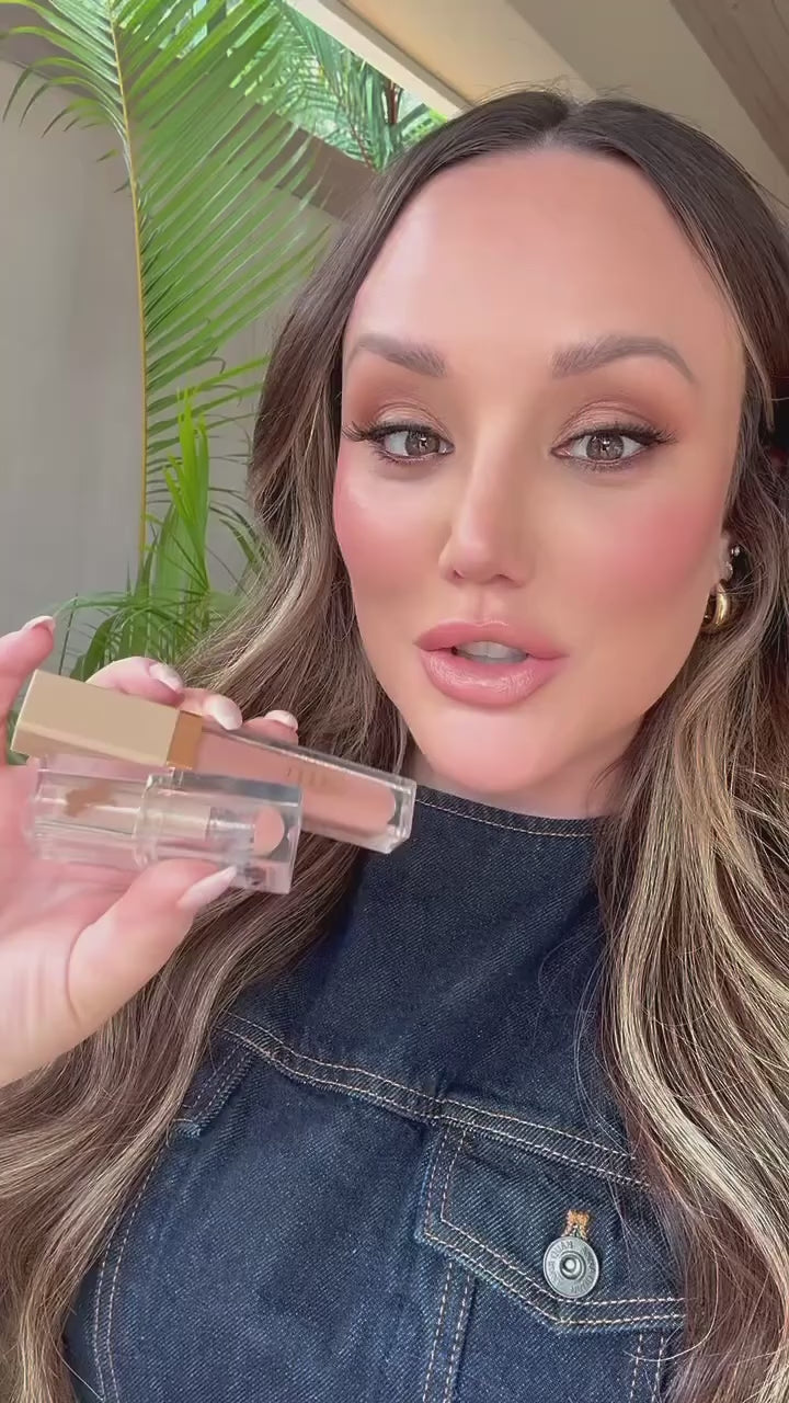 Nude 2 (Warm Peach Nude) Lip Shine Argan Gloss