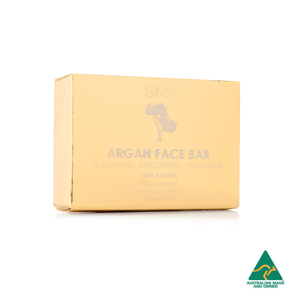 Pure Argan Oil Luxury Cleansing + Exfoliating Treatment Bar