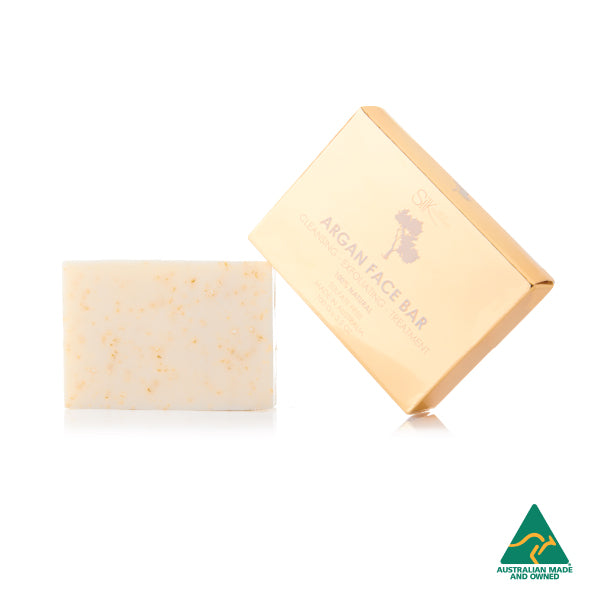 Pure Argan Oil Luxury Cleansing + Exfoliating Treatment Bar
