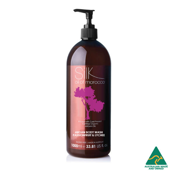 Passionfruit & Lychee Argan Body Wash