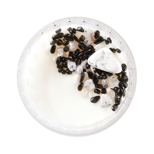 Full Moon Crystal Candle - Medium