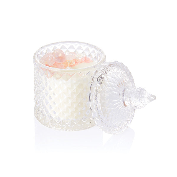 Love Potion Crystal Candle - Medium