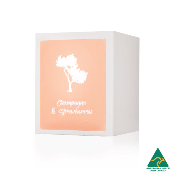 Champagne & Strawberries Luxe Natural Soy Candle