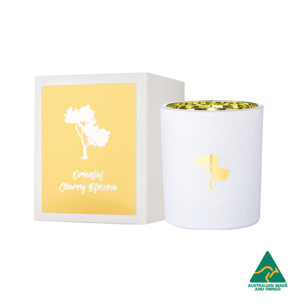 Oriental Cherry Blossom Luxe Natural Soy Candle