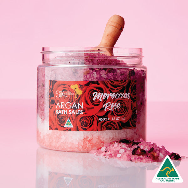 Moroccan Rose Argan Bath Salts