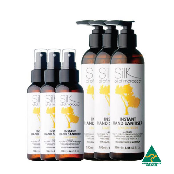 Lemon Fresh Hand Sanitiser Bundle