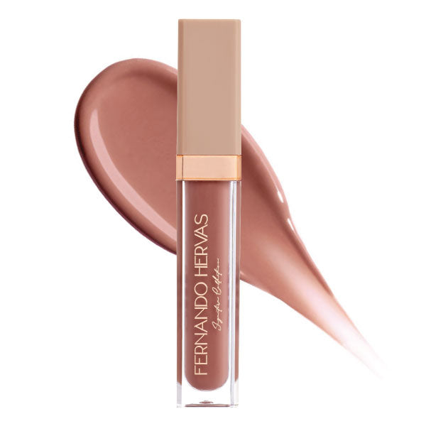 Nude 6 (Deep Rosy Nude) Lip Shine Argan Gloss