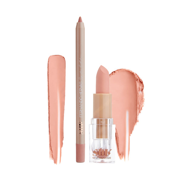 Silk x Fernando Lip Kit - Nude 1 - Light Beige Nude - Value Pack