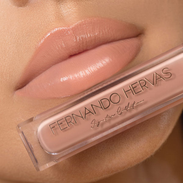 Nude 3 (Peachy Beige Nude) Lip Shine Argan Gloss
