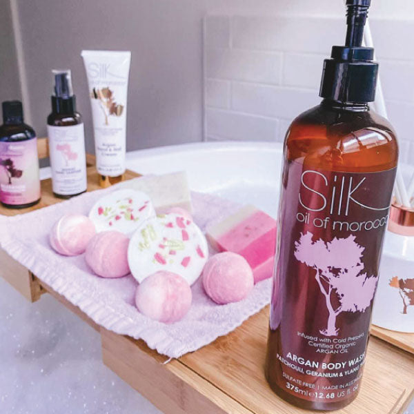 Exotic Essence Argan Oil Body Wash Collection