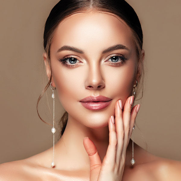 Loose Mineral Powder Foundation Set - White & Rose Gold - Value Pack