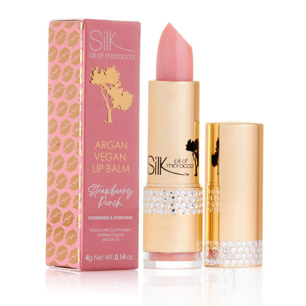 Argan Lip Balm - Mixed Duos - Peach Daiquiri - Strawberry Punch - Value Pack