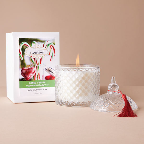 Candy Heaven Christmas Candle