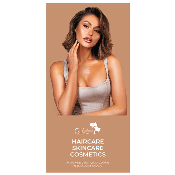 Silk Hair Skin Cosmetics Nude Banner