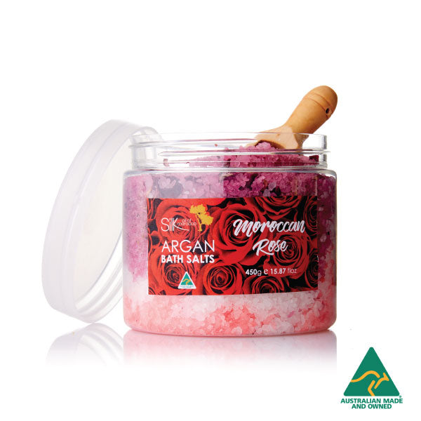 Moroccan Rose Argan Bath Salts