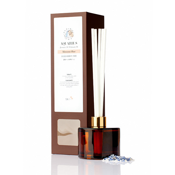Zodiac Sign Crystal Reed Diffuser with Australian Made Fragrances ...