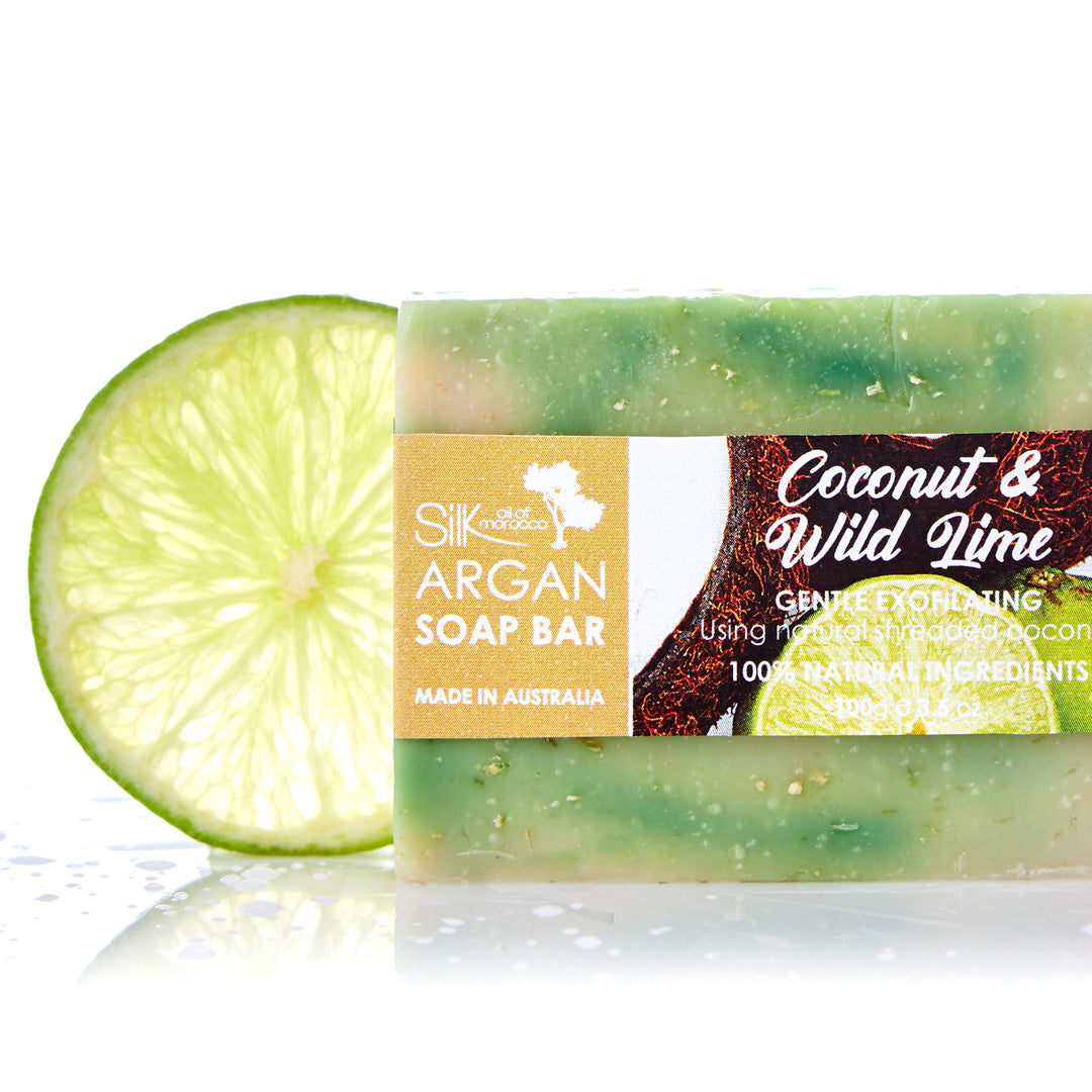 Coconut & Lime Argan Soap Bar
