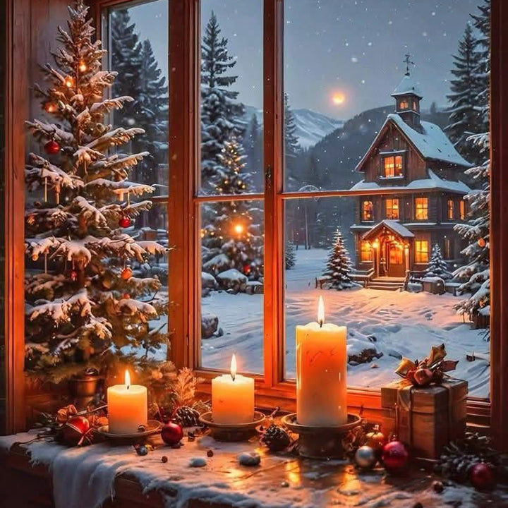 Home for Christmas Candle