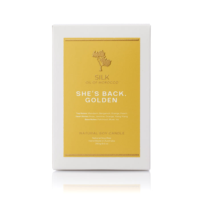 She’s Back Golden Candle — Inspired by Poême Lancôme