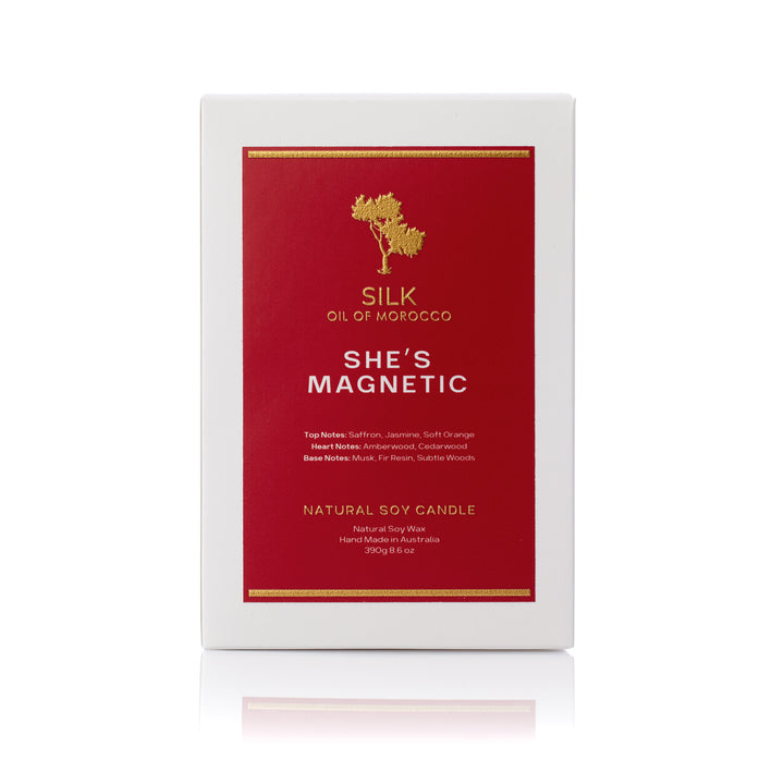 She’s Magnetic Candle — Inspired by Baccarat Rouge 540