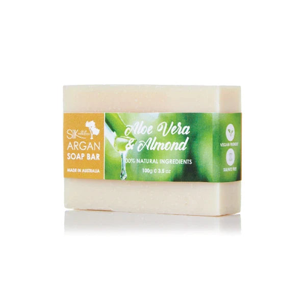 Aloe Vera & Almond Argan Soap Bar