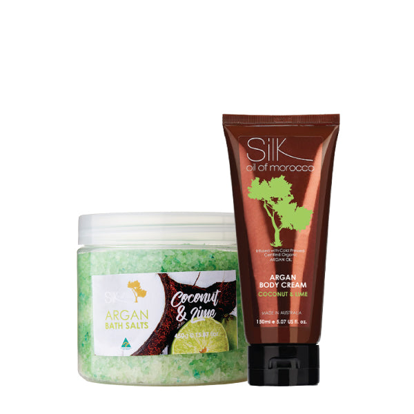 Argan Coconut & Lime Silky Smooth Skin Trade Value Pack