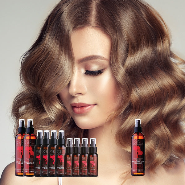 Argan Moroccan Rose Hair & Skin Treatment Serum Starter Pack