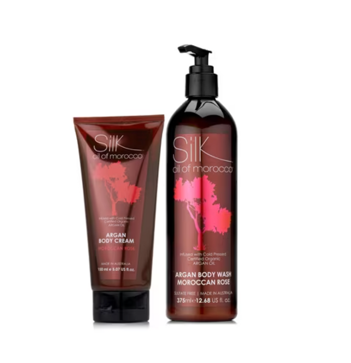 Argan Body Wash 375ml & Argan Body Cream 150ml - TVSN 146778