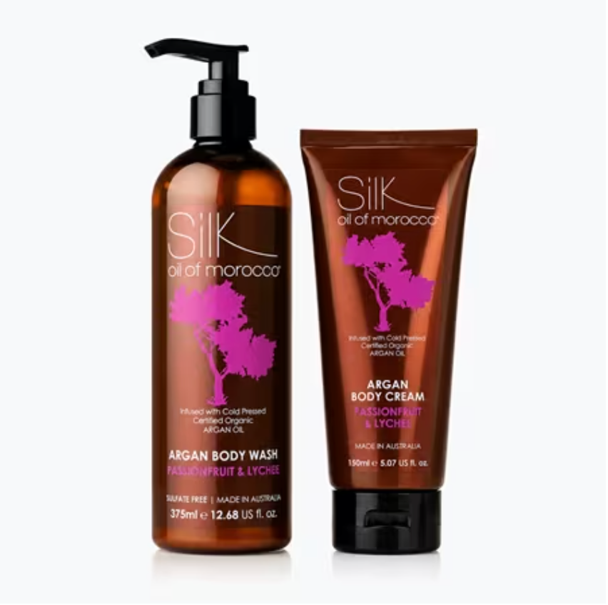 Argan Body Wash 375ml & Argan Body Cream 150ml - TVSN 146778