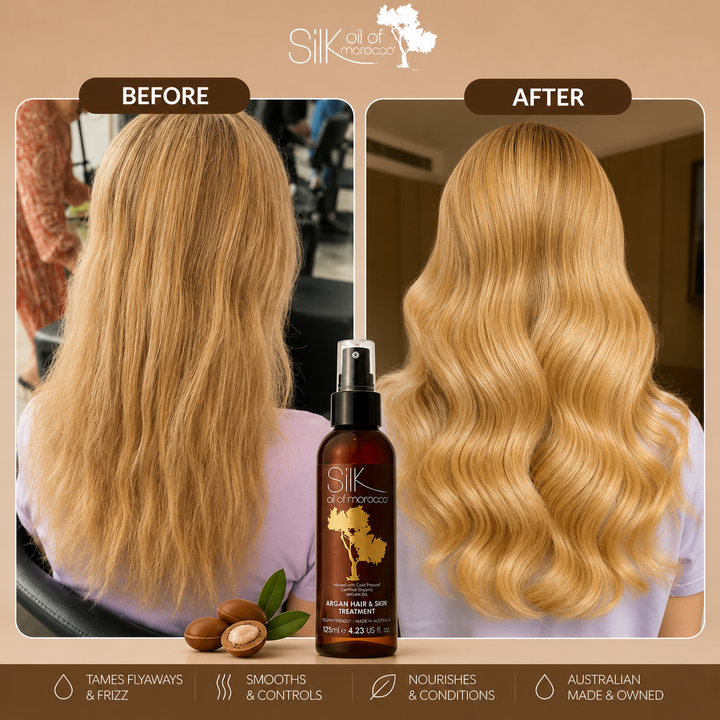 Silk Oil of Morocco - Argan Hair & Skin Treatment
