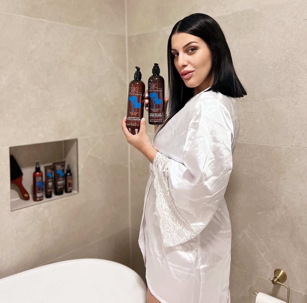 Repair Protein Argan Collection – 4-Piece Bundle for Damaged Hair