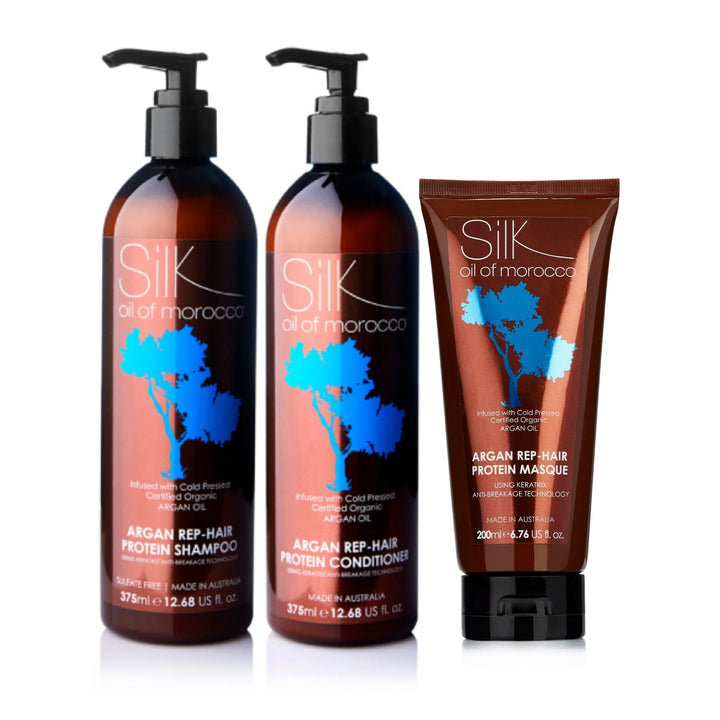 Protein Repairing 3 Step Hair Routine