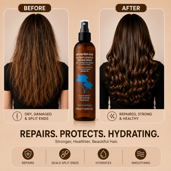 Silk Oil of Morocco- Argan REP-Hair Protein Leave-In Spray