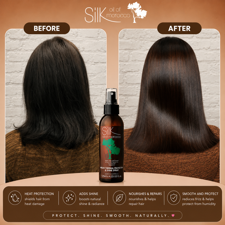 Silk Oil of Morocco - Argan Thermal Protection & Shine Spray