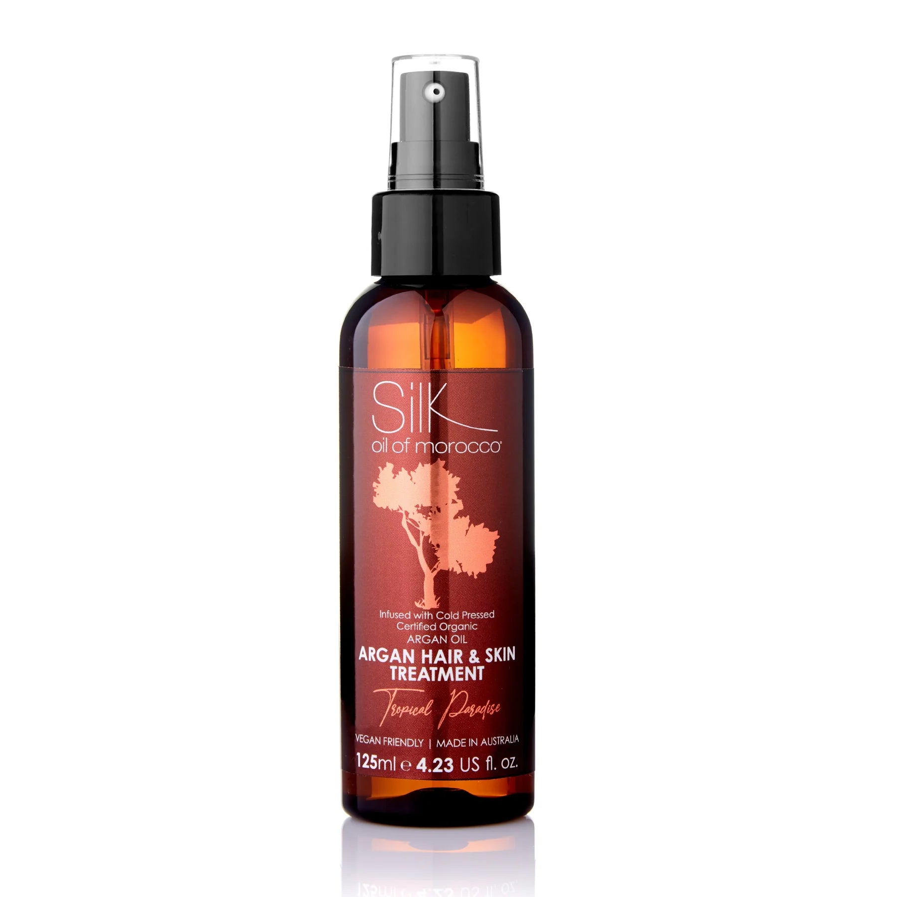 SilkArgan Hair & Skin Treatment 125mL 3本 Tropical Paradise Argan Hair & Skin Treatment - Coconut Scent