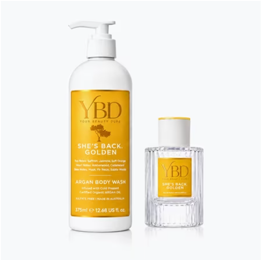 Body Wash & Eau de Parfum 50ml - She's Back Golden - TVSN 149352
