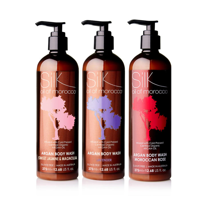 Botanical Body Wash Trio