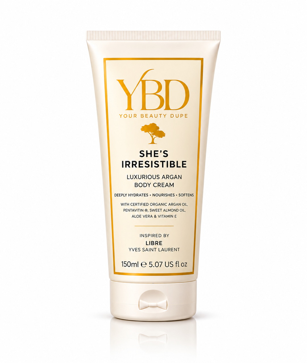 Your Beauty Dupe - She's Irresistible Argan Body Cream - Inspired by Libre Yves Saint Laurent